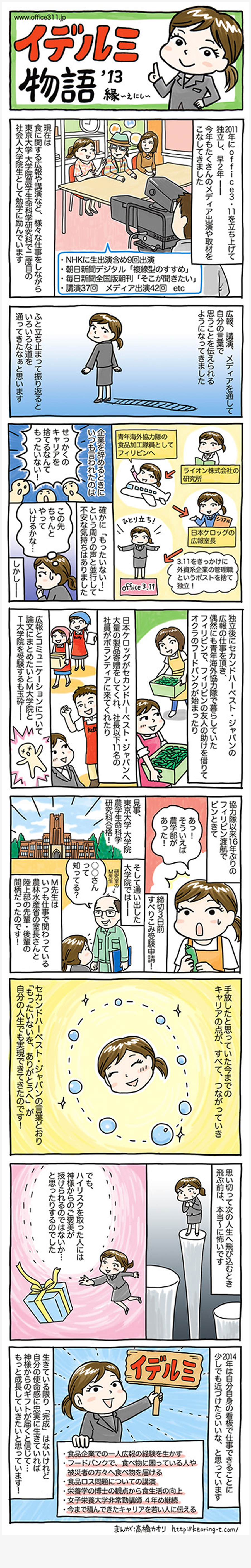 漫画　〜イデルミ物語〜